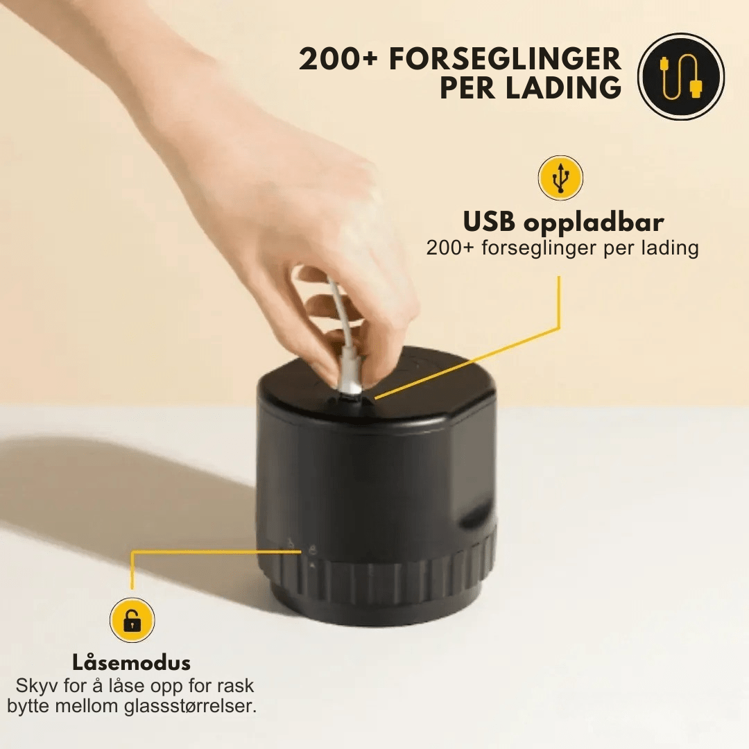 PerfectSeal™ Mason Genie – Tätning har aldrig varit enklare! - NordHjem