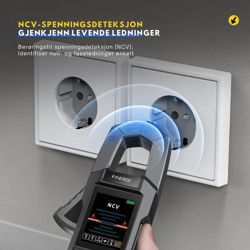 DMC - 100 SmartMeter™ | Presisjons Strømtang Multimeter med Fargeskjerm - NordHjem