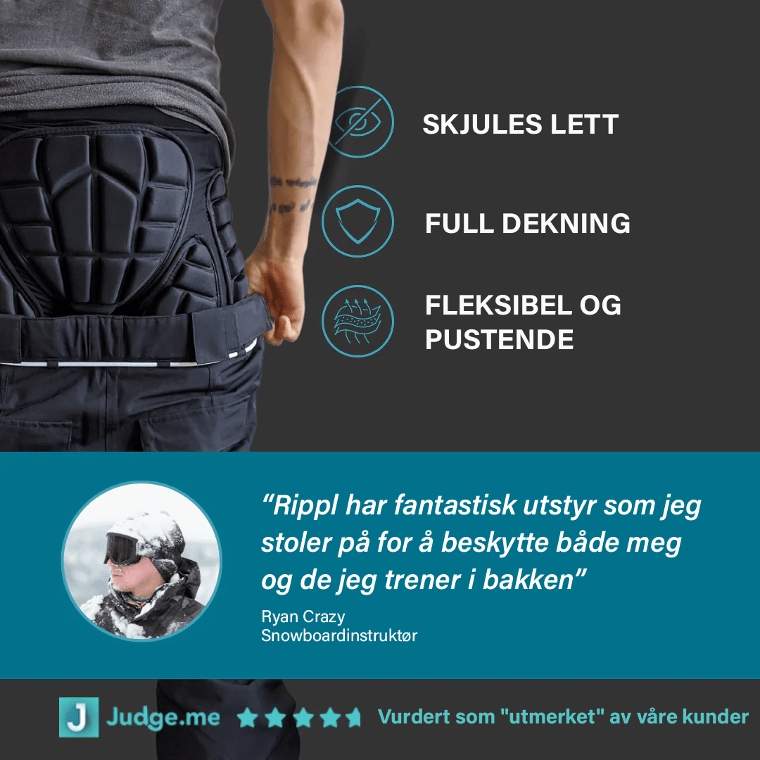 Snowboard and Ski Impact Shorts (Crash Pants) - NordHjem