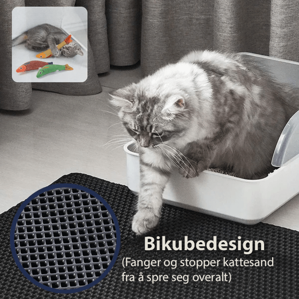 MessFree Paws™ Kattebakkematte - NordHjem