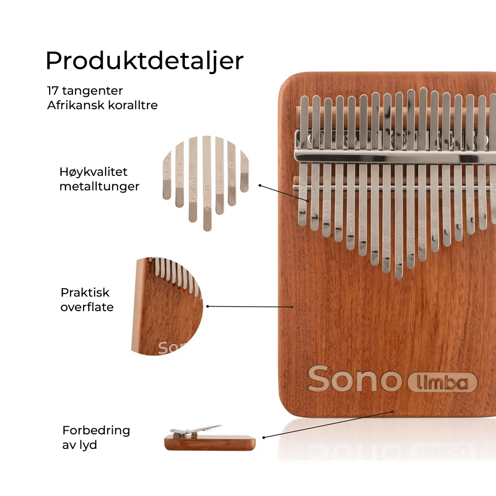 Coralimba | Håndlaget Kalimba - NordHjem
