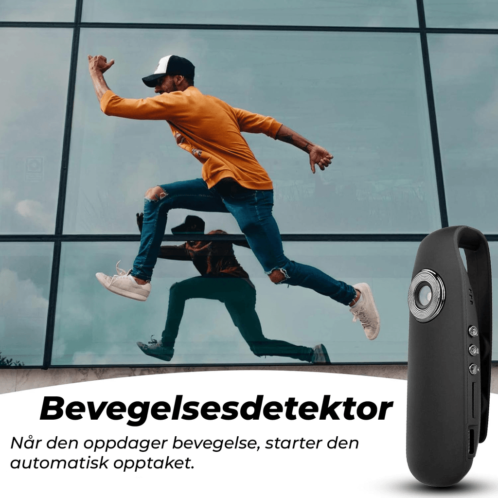 SafeSight 1080P minikamera: Ta opp, beskytt, gjenopplev - NordHjem