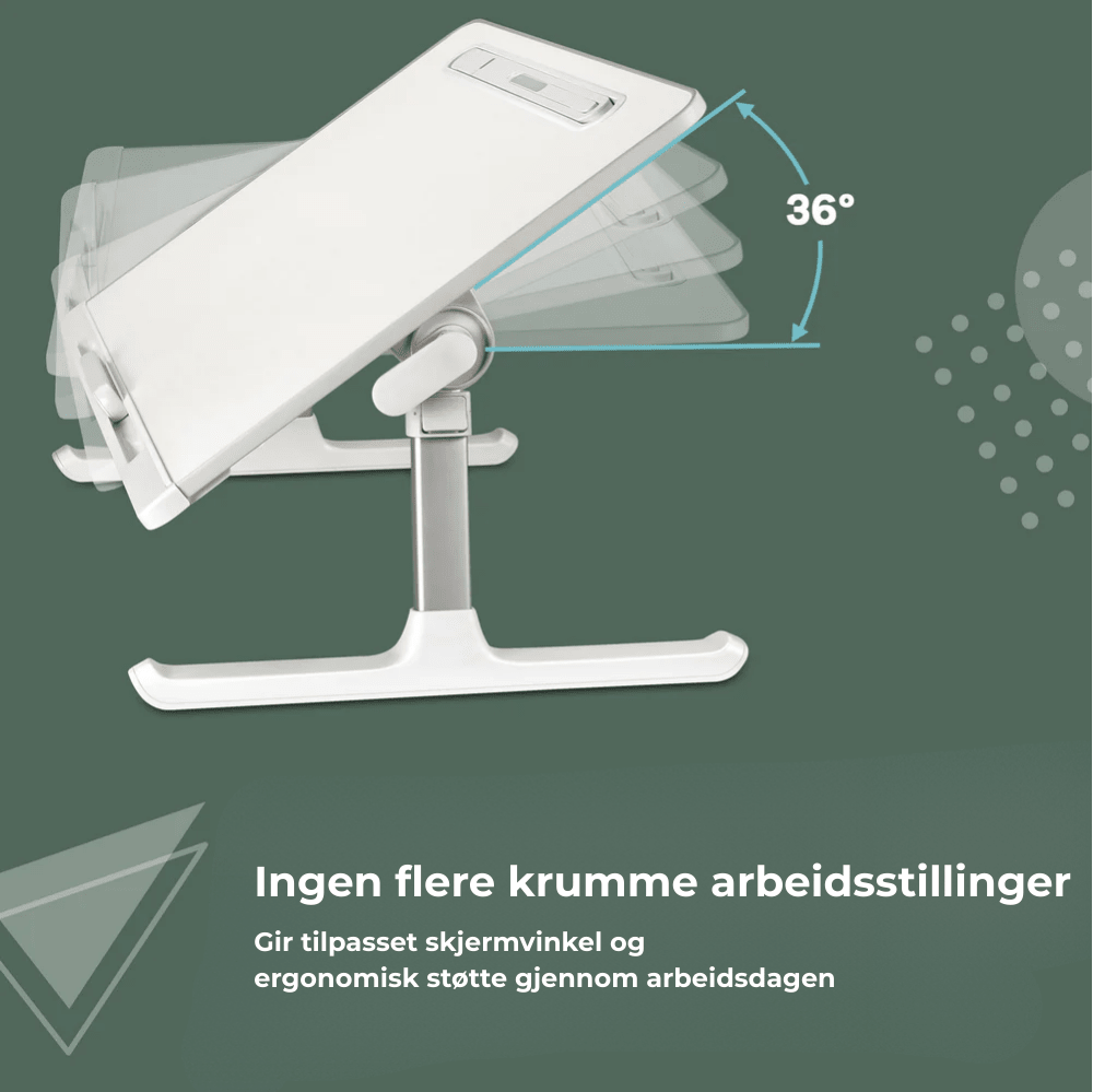 Deskio™ | Høydejusterbart skrivebord - NordHjem