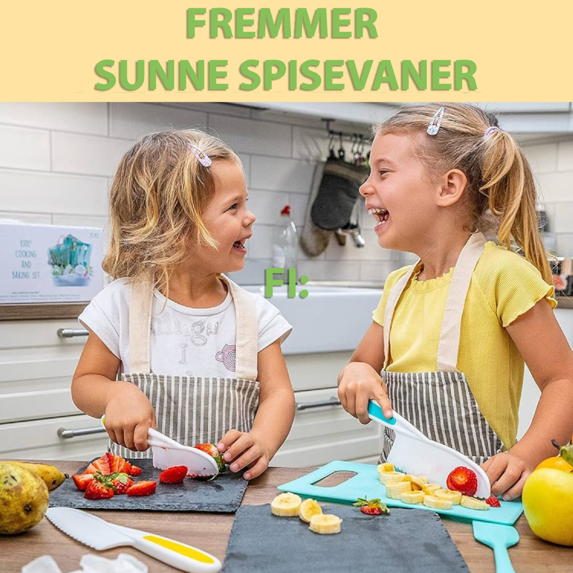SafeSlicing | Trygge kjøkkenredskaper for barn - NordHjem
