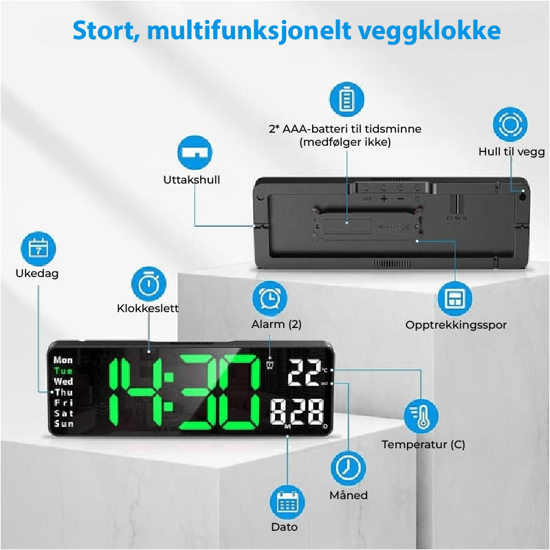 ClearView Smartklokke - NordHjem