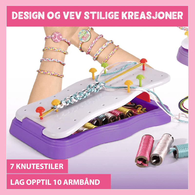 Braided Bliss | GJØR - DET - SELV Håndflettingssett - NordHjem