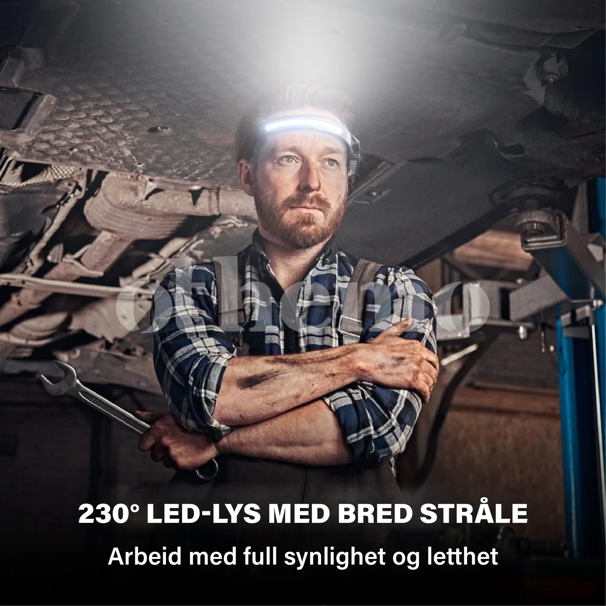 Othemo 230° LED Hodelykt - NordHjem