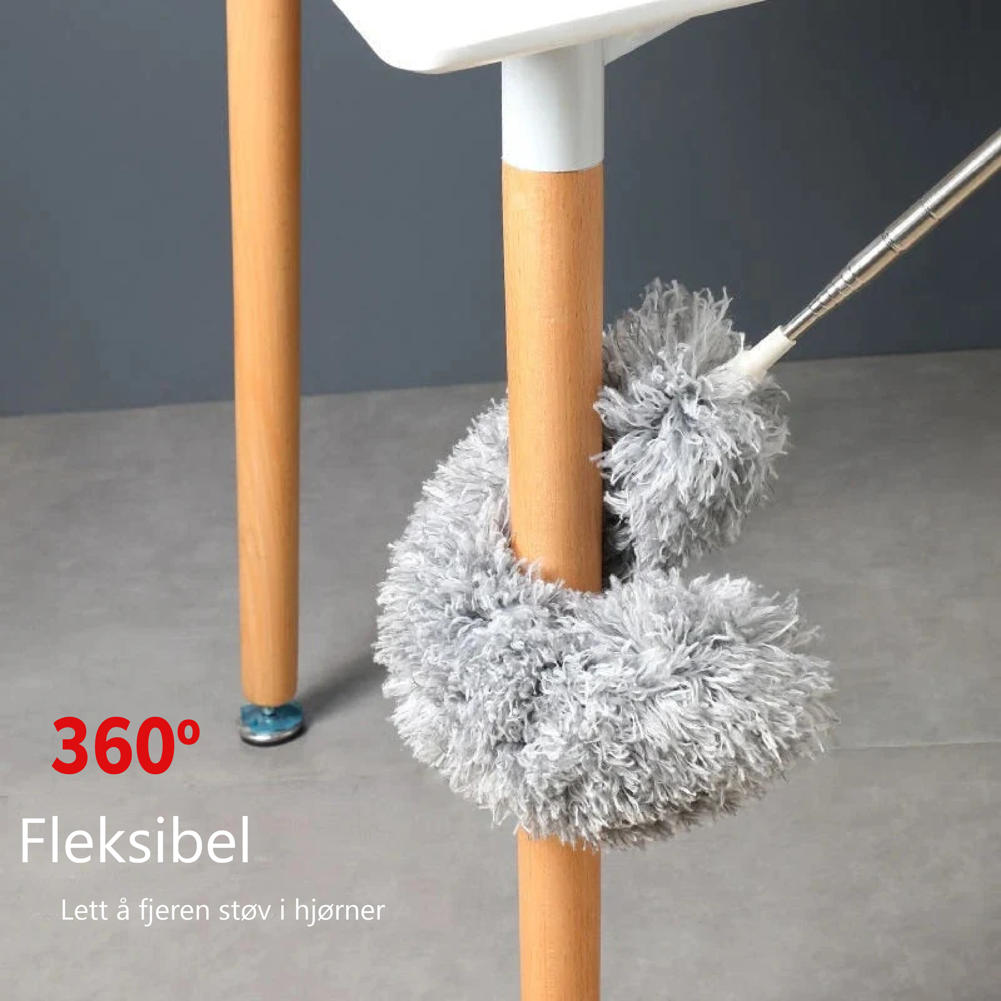 Uttrekkbar Rengjøring Duster (Opptil 3 meter) - NordHjem