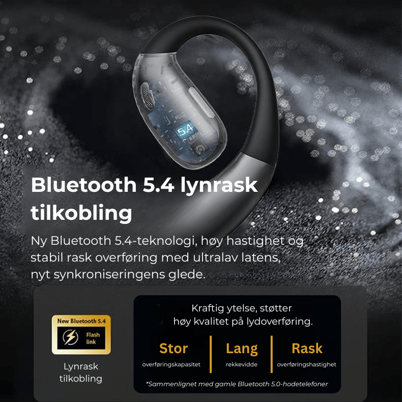 ClearTalk Pro – Trådløse Bluetooth - ørepropper - NordHjem