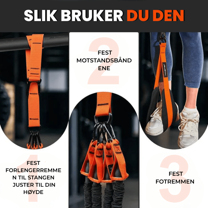 Rebounder™ | Trekkbånd for Pull - ups - NordHjem