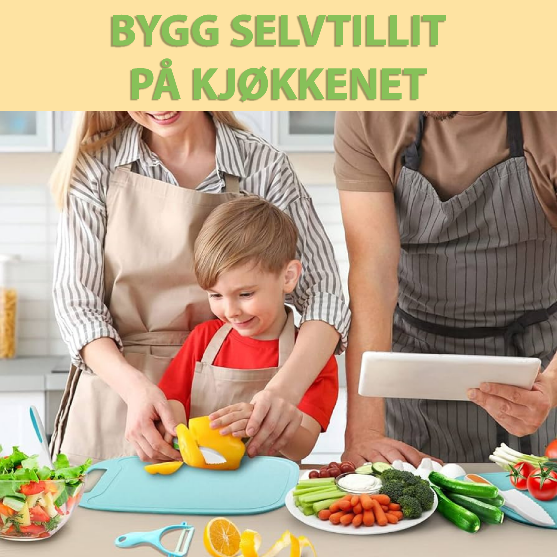 SafeSlicing | Trygge kjøkkenredskaper for barn - NordHjem