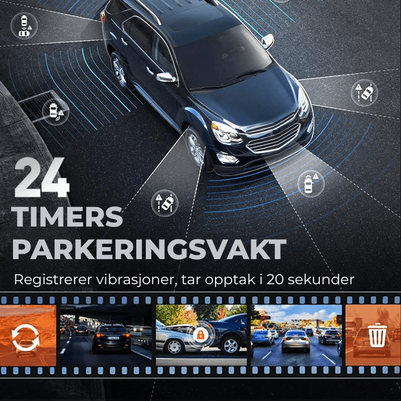 RoadHalo™ Dashbordkamera - NordHjem