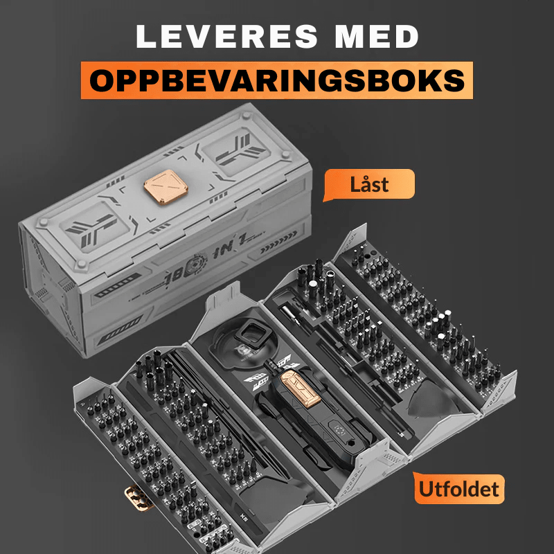 BitBox™ | 180 - i - 1 Skrutrekkersett - NordHjem