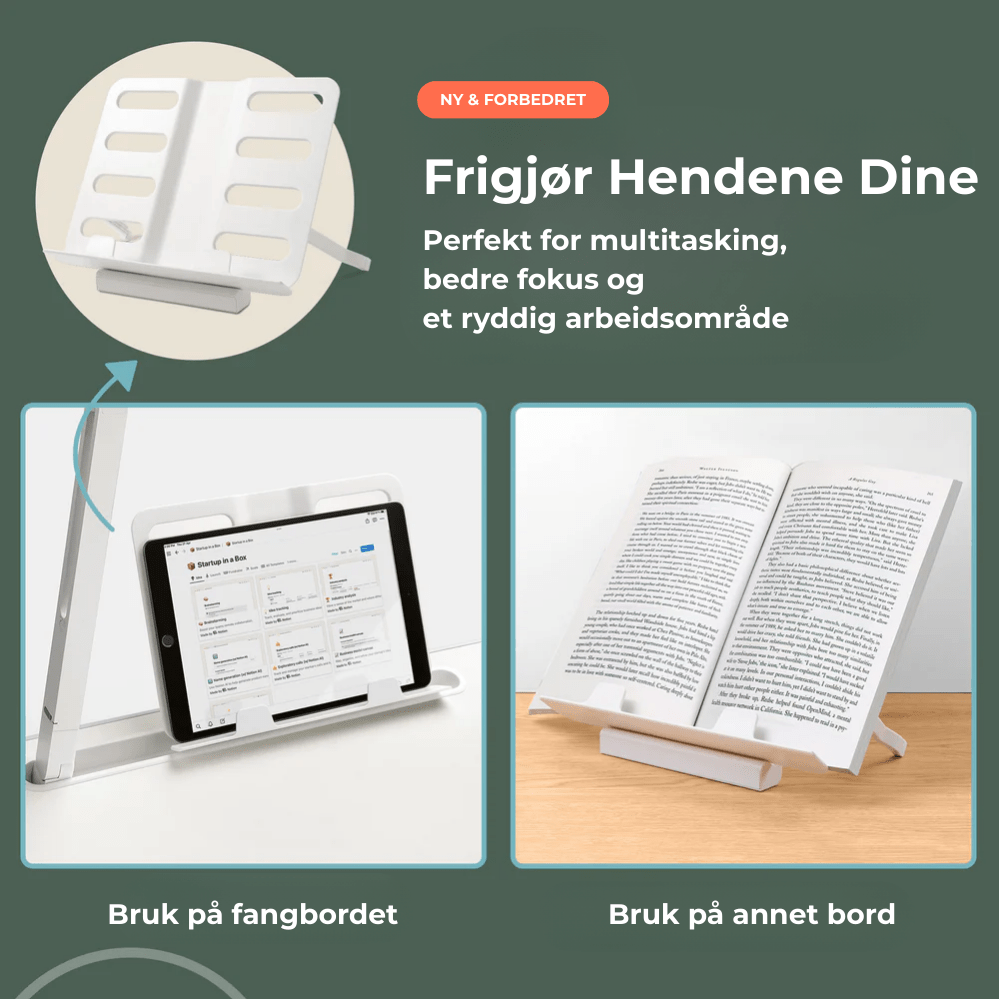 Deskio™ | Høydejusterbart skrivebord - NordHjem