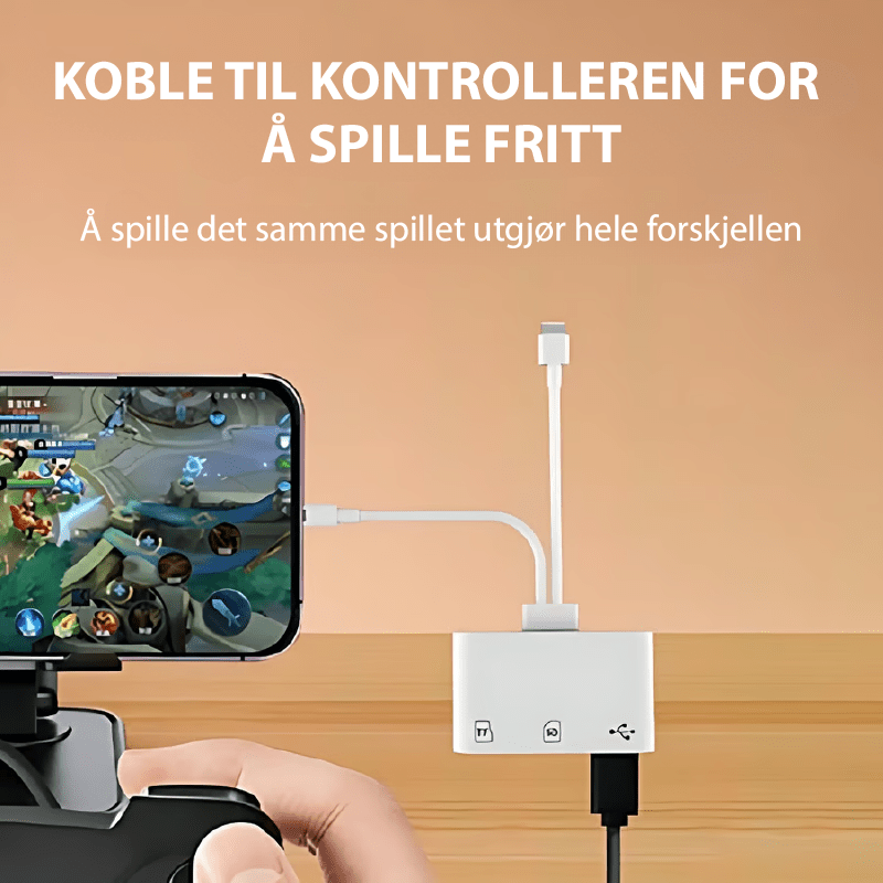 Ultra - rask SD/TF/USB - C - kortleser - høyhastighets dataoverføring - NordHjem