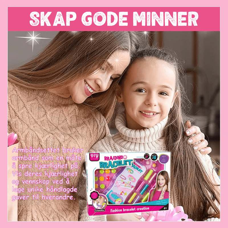 Braided Bliss | GJØR - DET - SELV Håndflettingssett - NordHjem