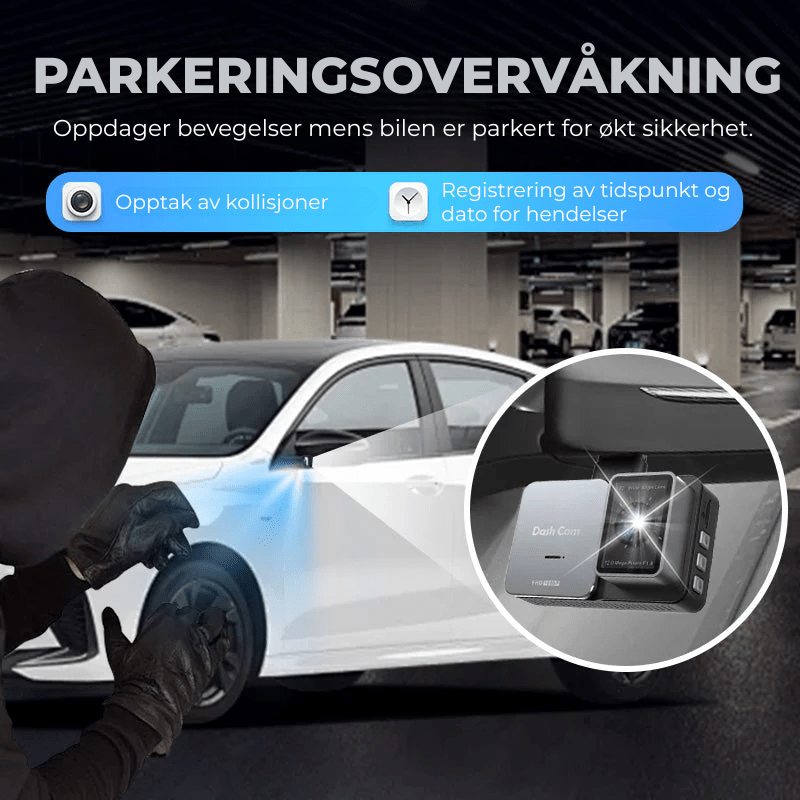 RoadHalo™ Dashbordkamera - NordHjem