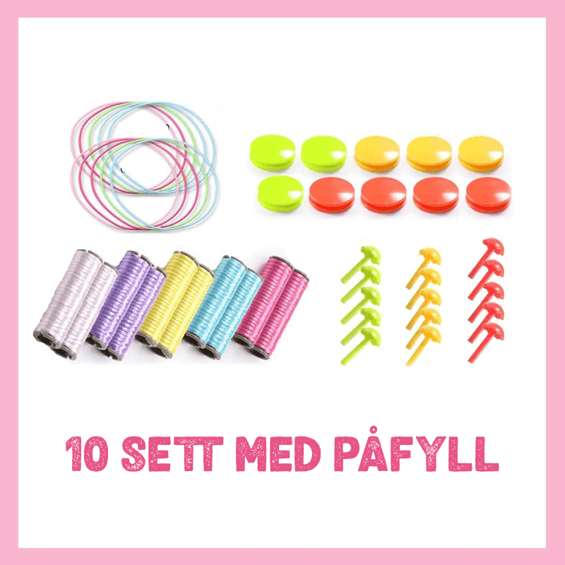 Braided Bliss | GJØR - DET - SELV Håndflettingssett - NordHjem