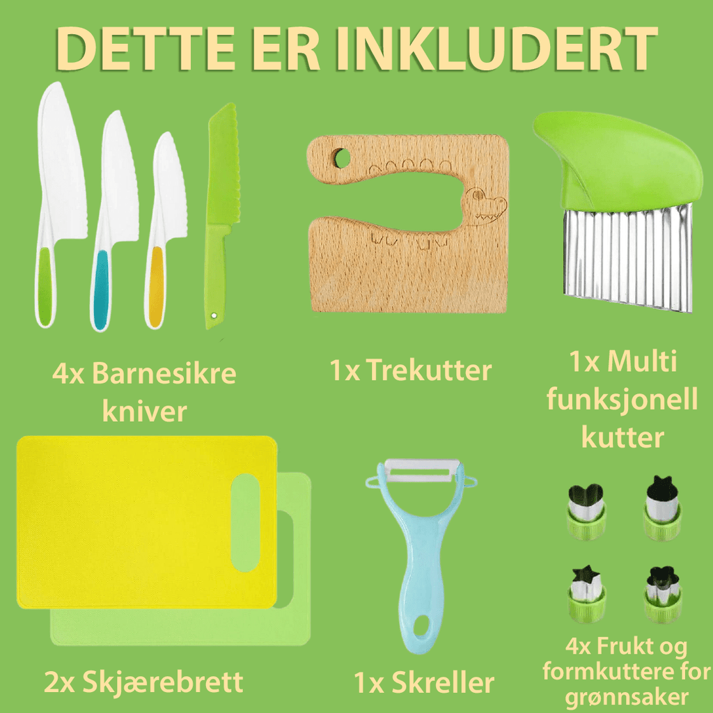 SafeSlicing | Trygge kjøkkenredskaper for barn - NordHjem