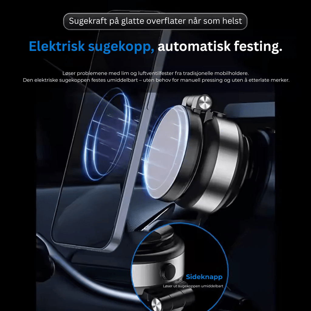 HoldNGo™ | 360° Magnetisk Mobilholder - NordHjem
