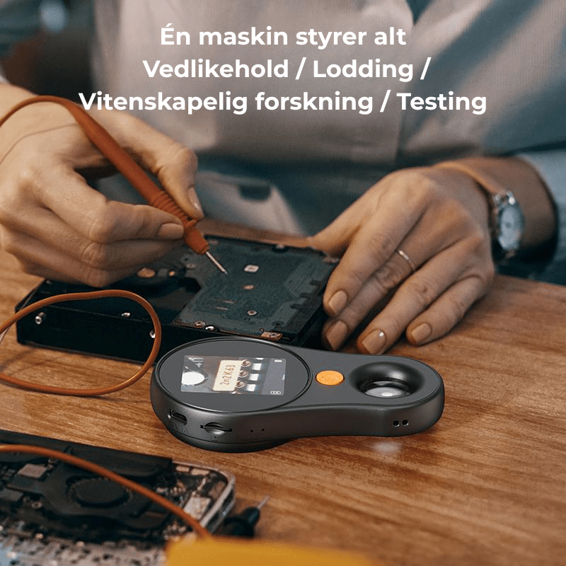 Zoomin™ | Håndholdt digitalt mikroskop med LED‑belysning - NordHjem