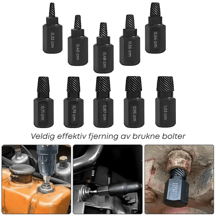 Det Ultimate Bolt Master Utdragersett - NordHjem
