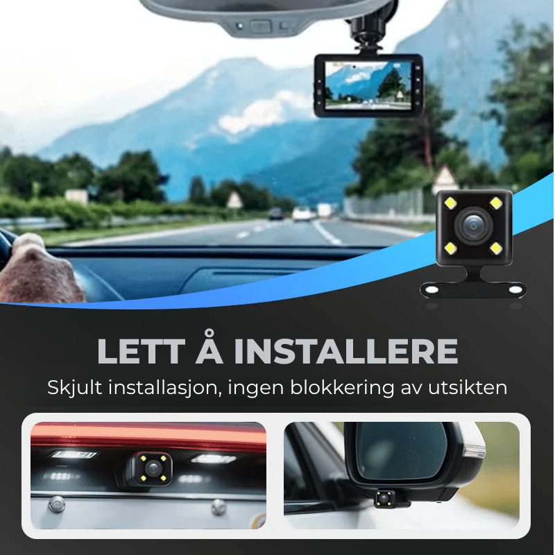 RoadHalo™ Dashbordkamera - NordHjem