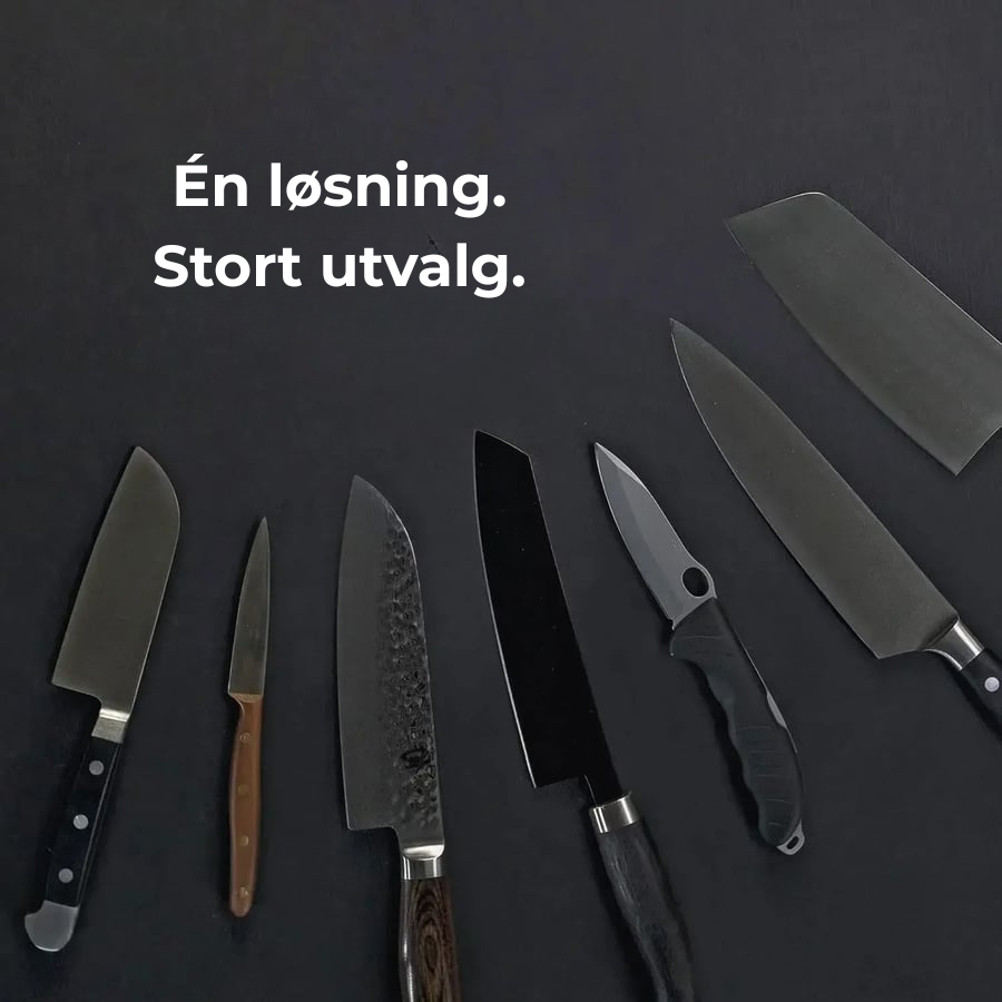 Manuell Knivsliper | 30 Sekunders Rask Slipeverktøy