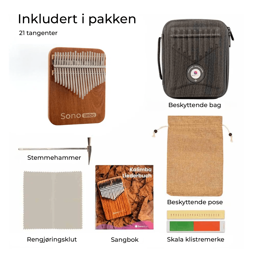 Coralimba | Håndlaget Kalimba - NordHjem