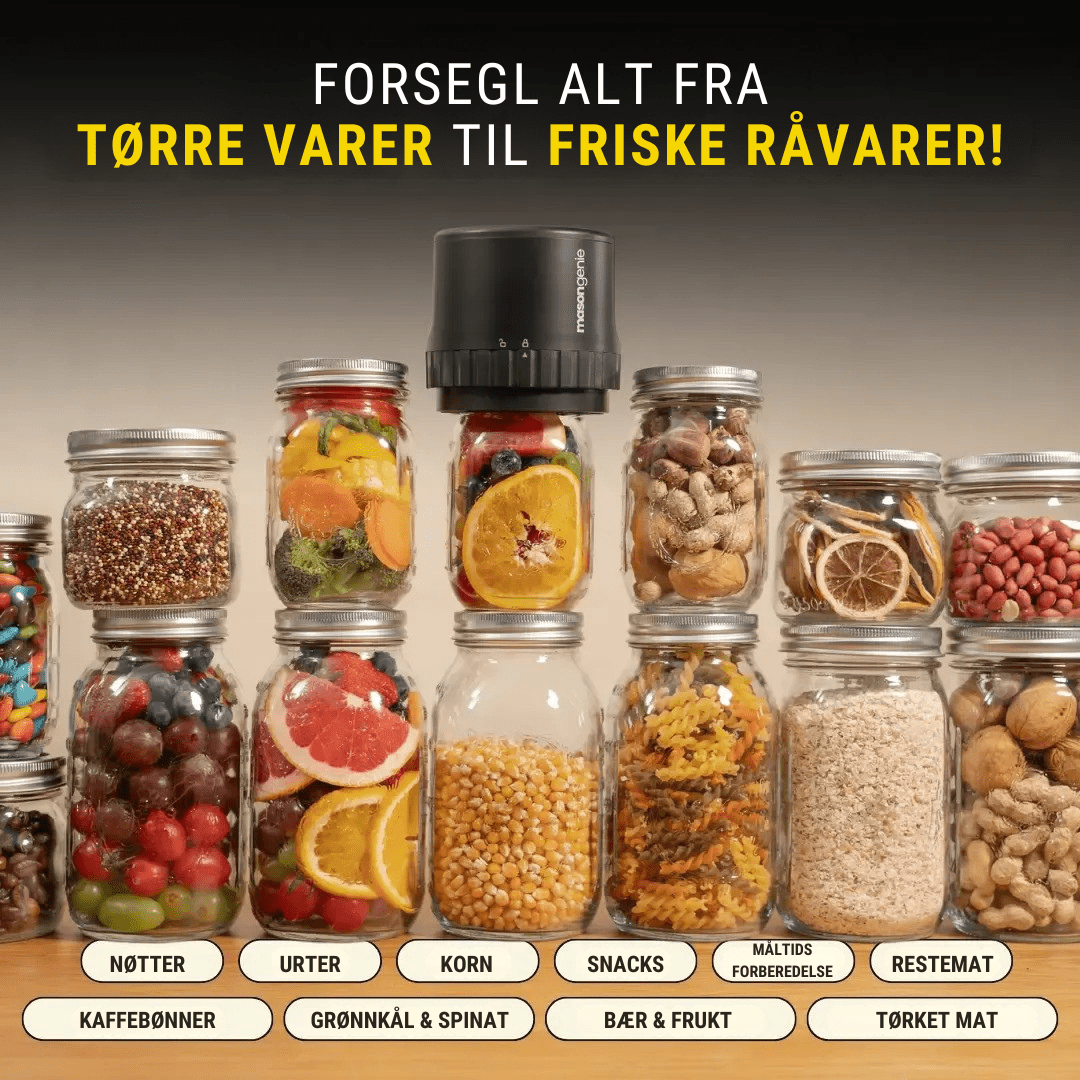 PerfectSeal™ Mason Genie – Tätning har aldrig varit enklare! - NordHjem