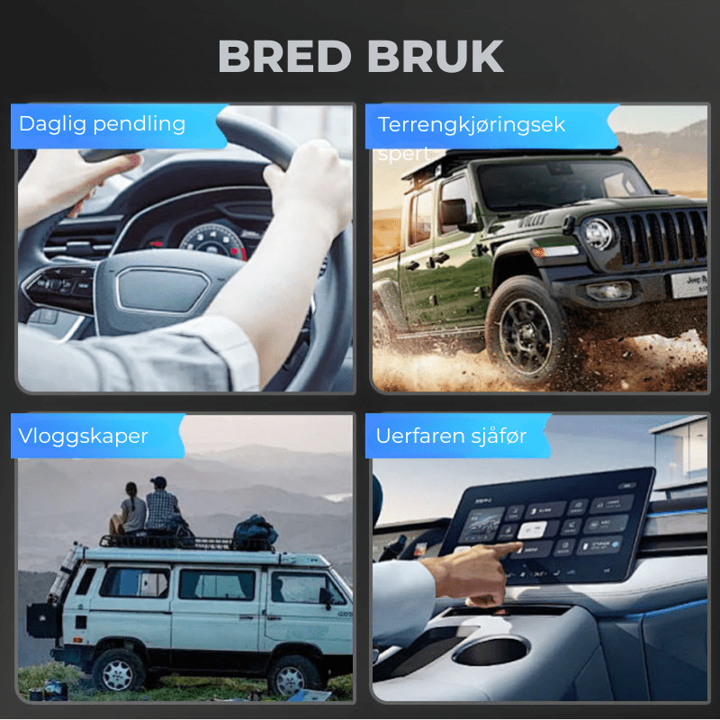 RoadHalo™ Dashbordkamera - NordHjem