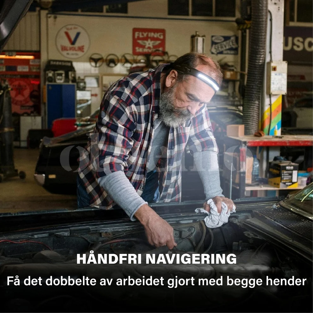 Othemo 230° LED Hodelykt - NordHjem