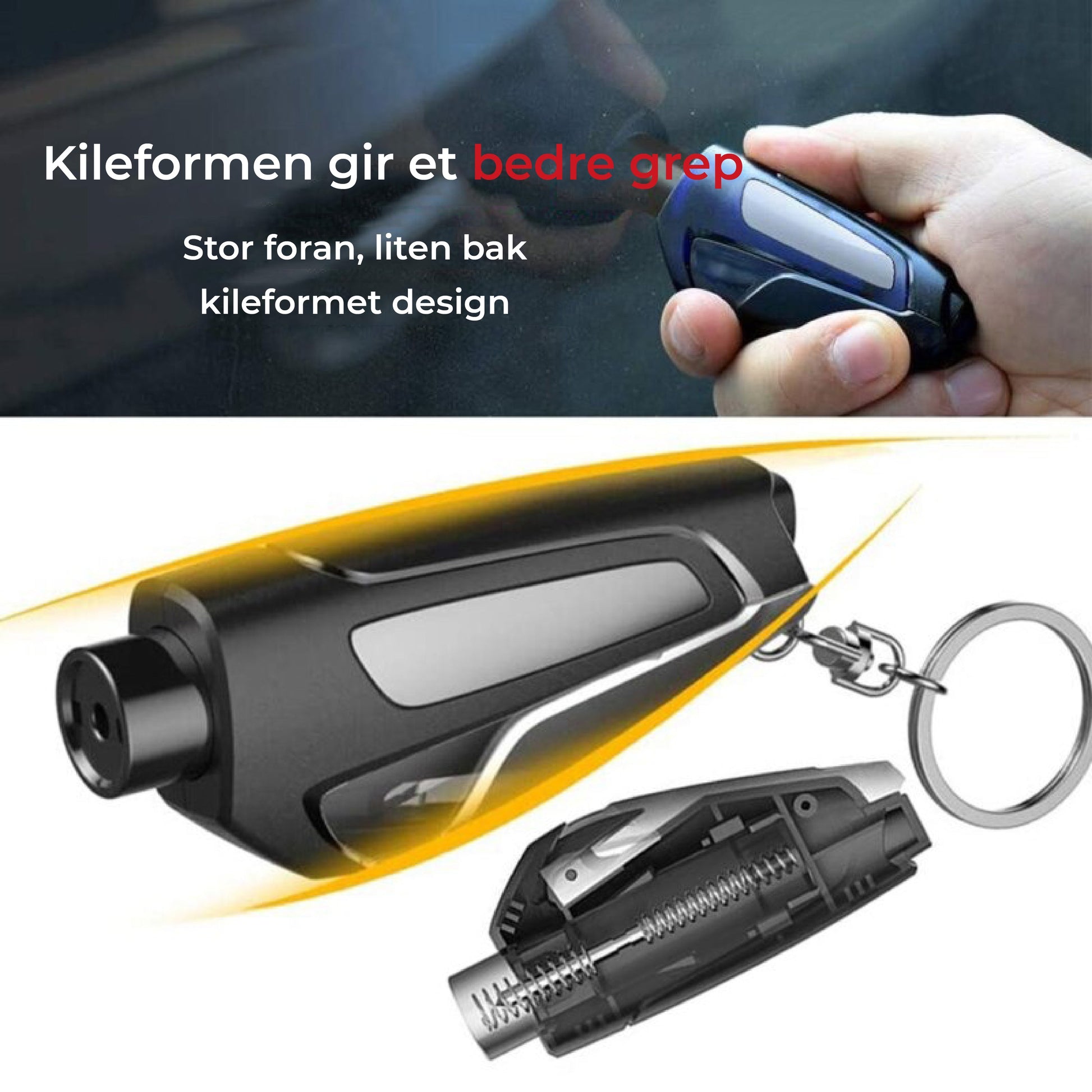 #3 in 1 Car Window Breaker | 1+1 gratis
