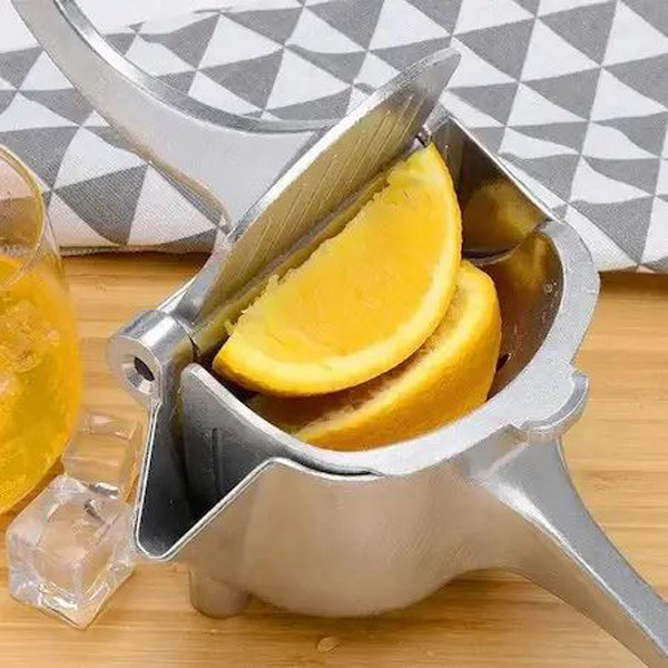 Globetrek° ManualJuicer: Premium Aluminium Hånd Presse Frisk Frukt Manuell Juicer