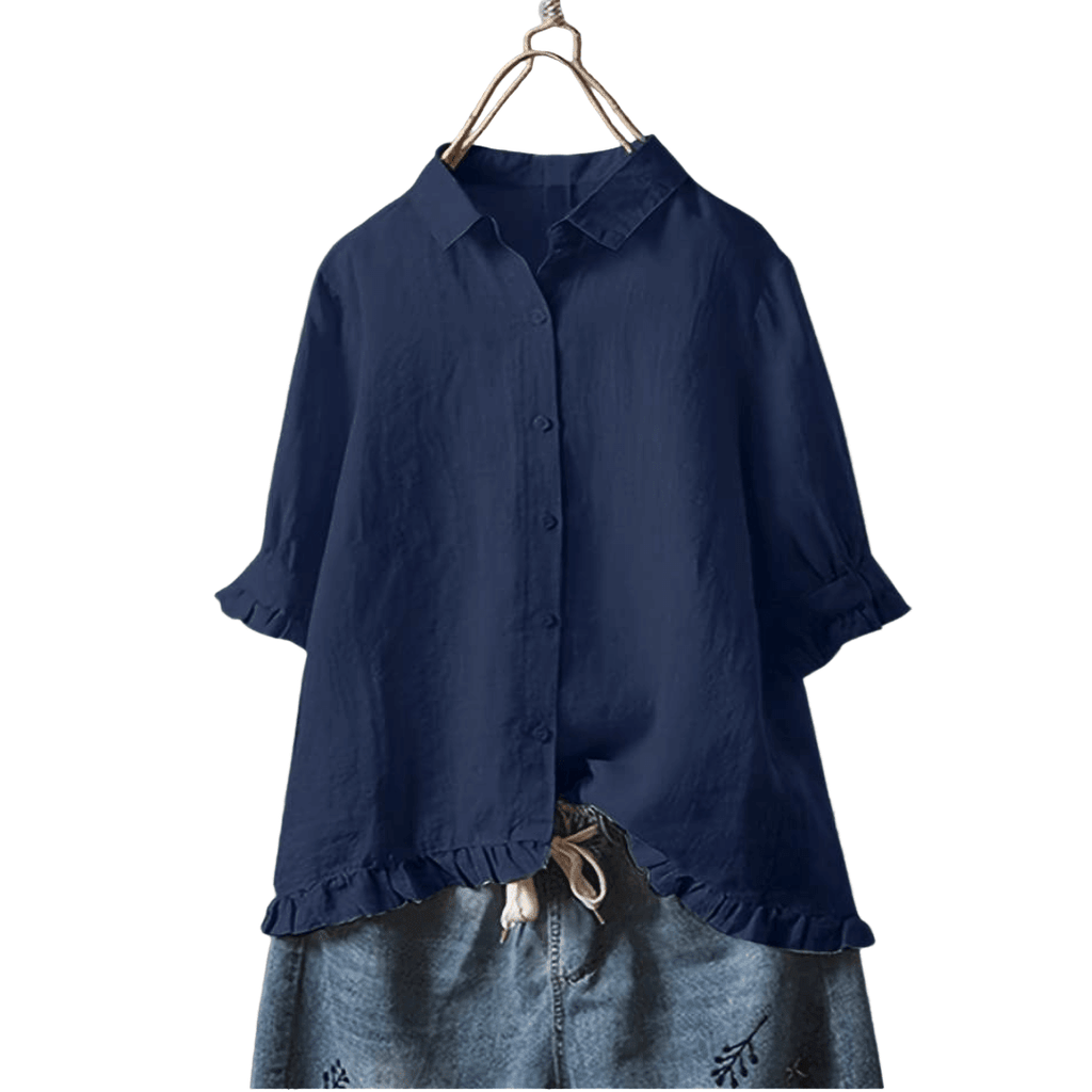 Kvinne Bluse Moderne Design Stoff - NordHjem