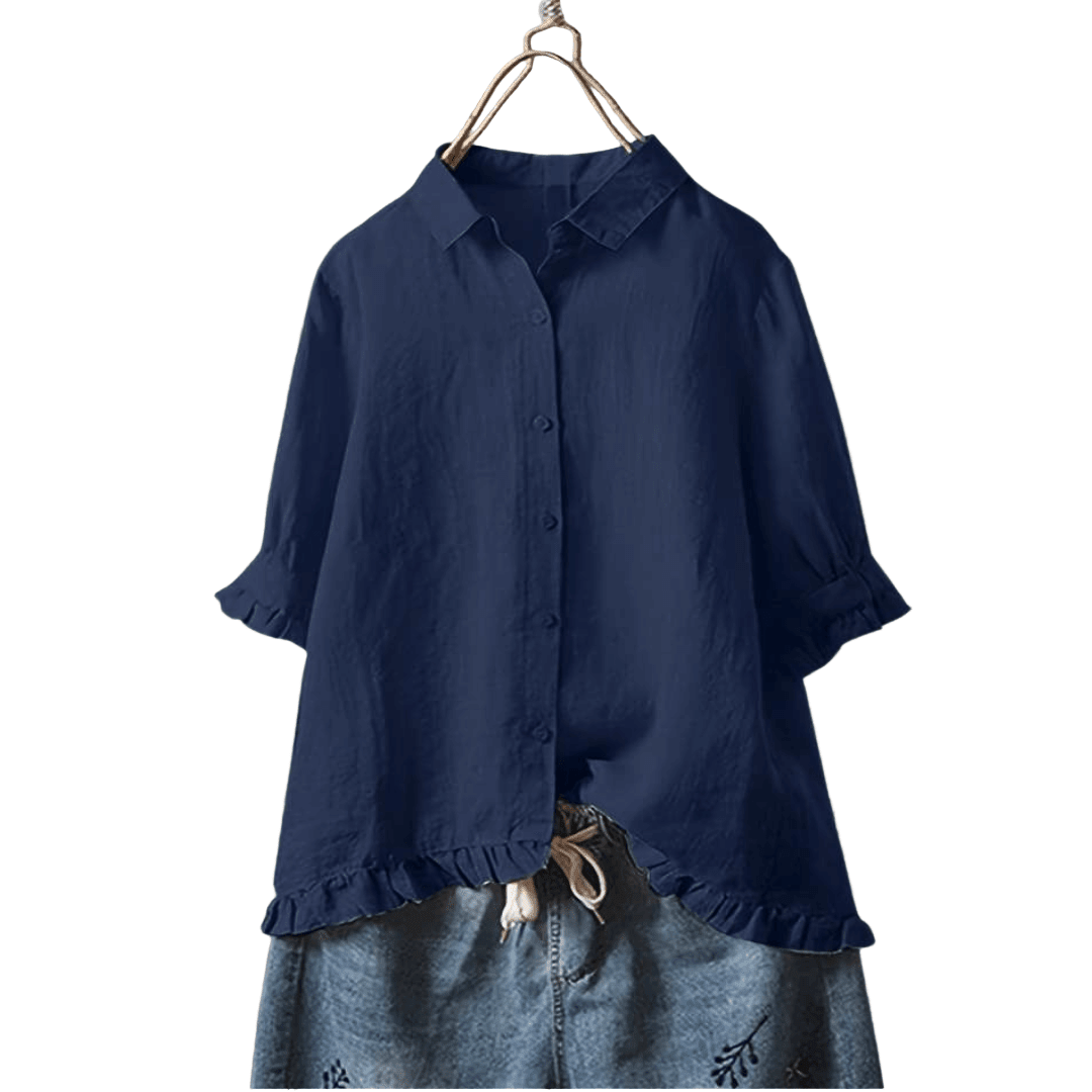Kvinne Bluse Moderne Design Stoff - NordHjem