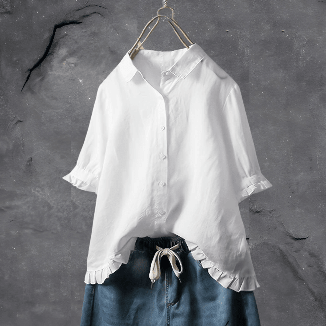 Kvinne Bluse Moderne Design Stoff - NordHjem