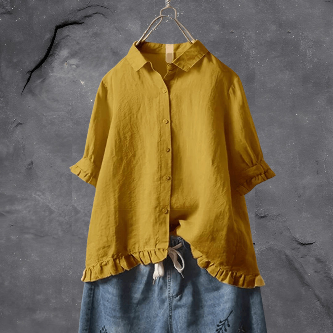 Kvinne Bluse Moderne Design Stoff - NordHjem