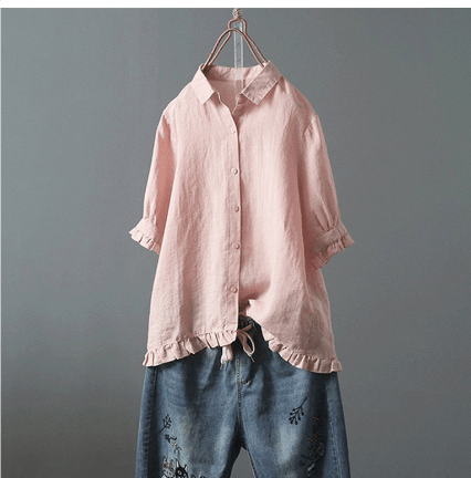 Kvinne Bluse Moderne Design Stoff - NordHjem