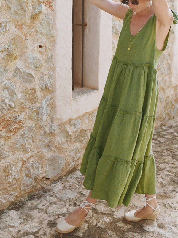 Kvinne Sleeveless Kjole - NordHjem