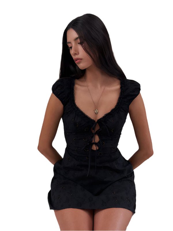 Kvinne Tight Dress Gjennomsiktig Stropp - NordHjem