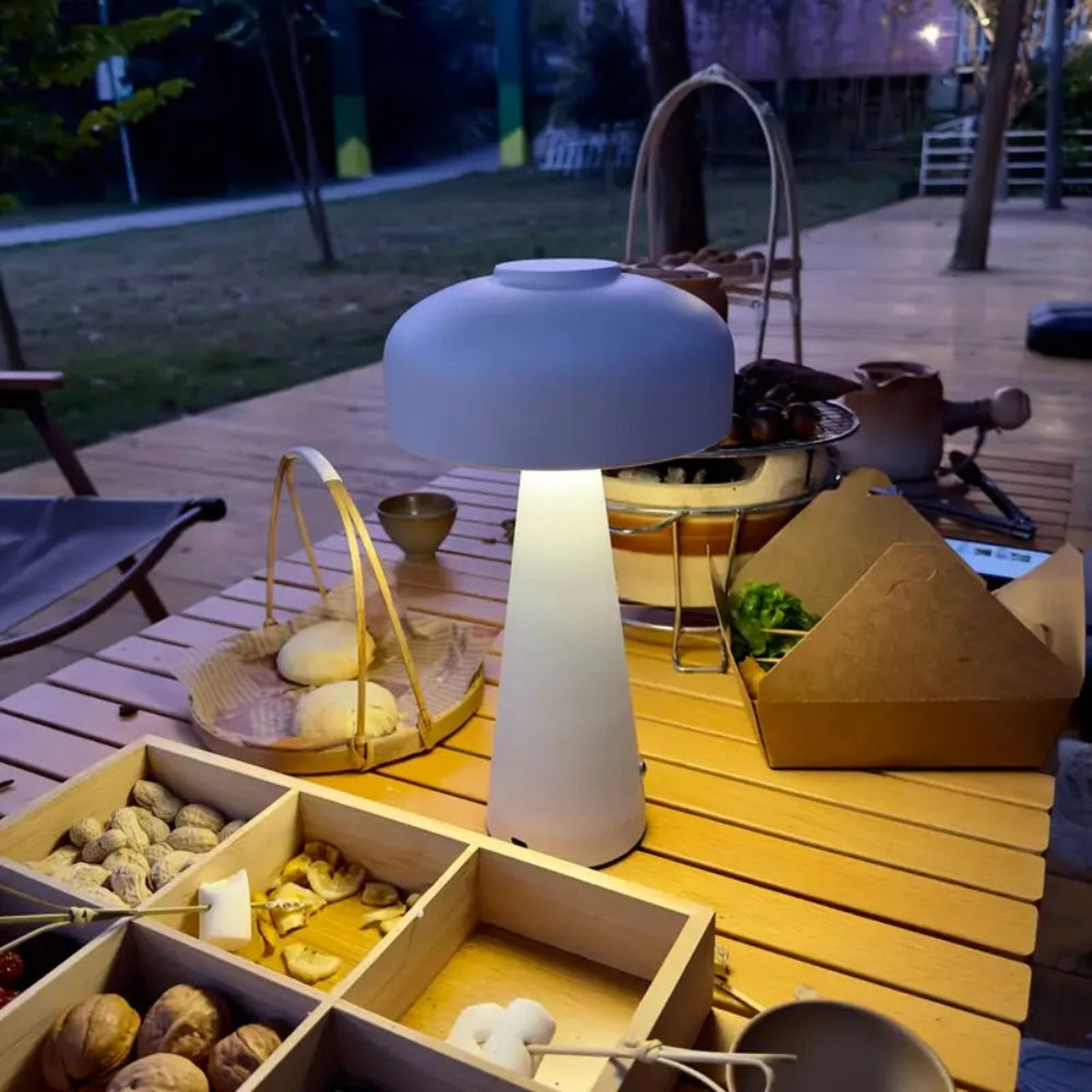 Luna Glow frostet bordlampe – Mist Glow