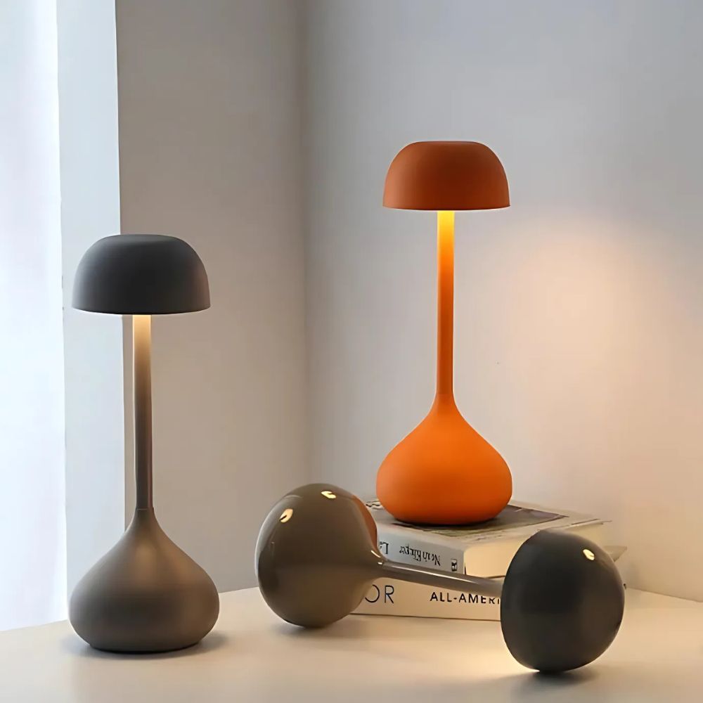 Luna Glow skrivebordslampe – Terrakotta Glow