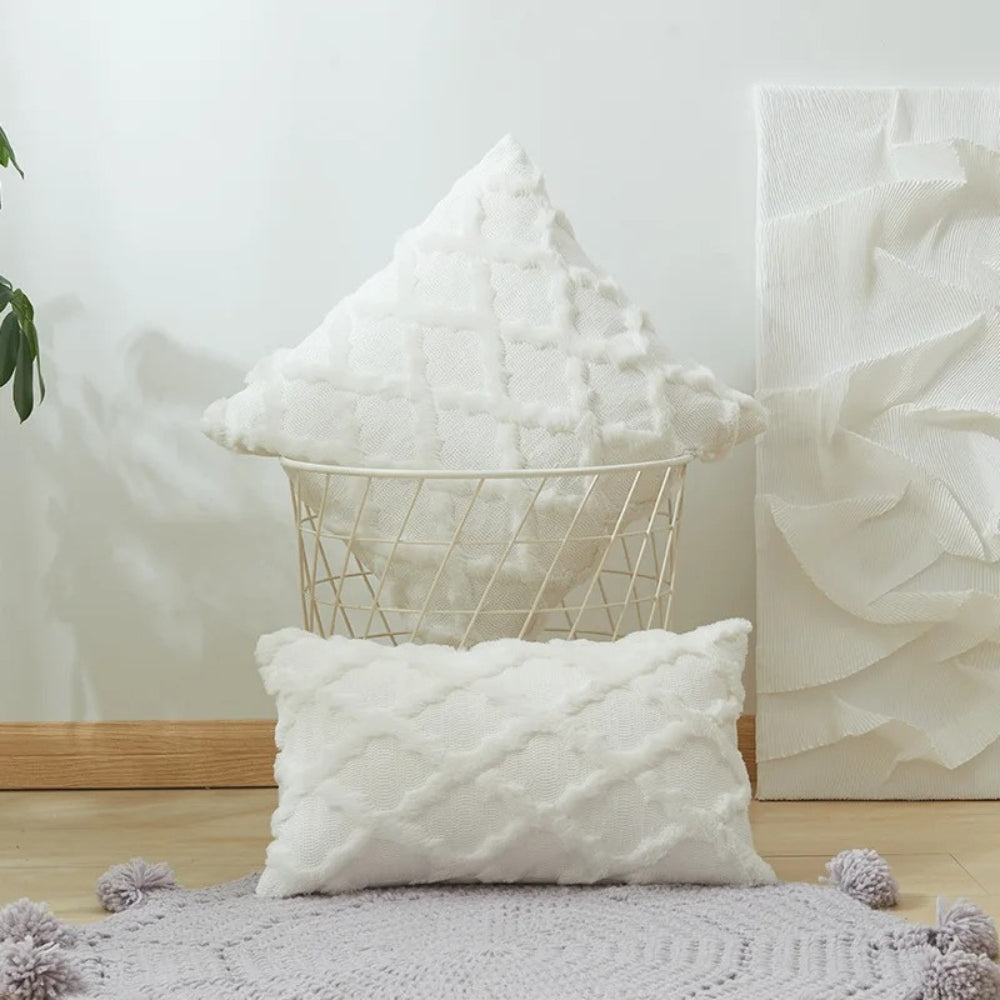 Lunel fløyelsputetrekk i boho-stil