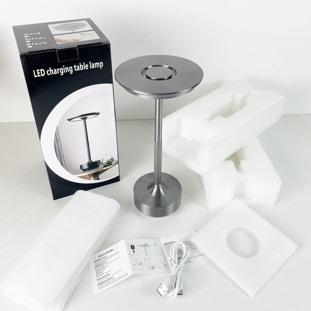 Lunox oppladbar LED-skrivebordslampe