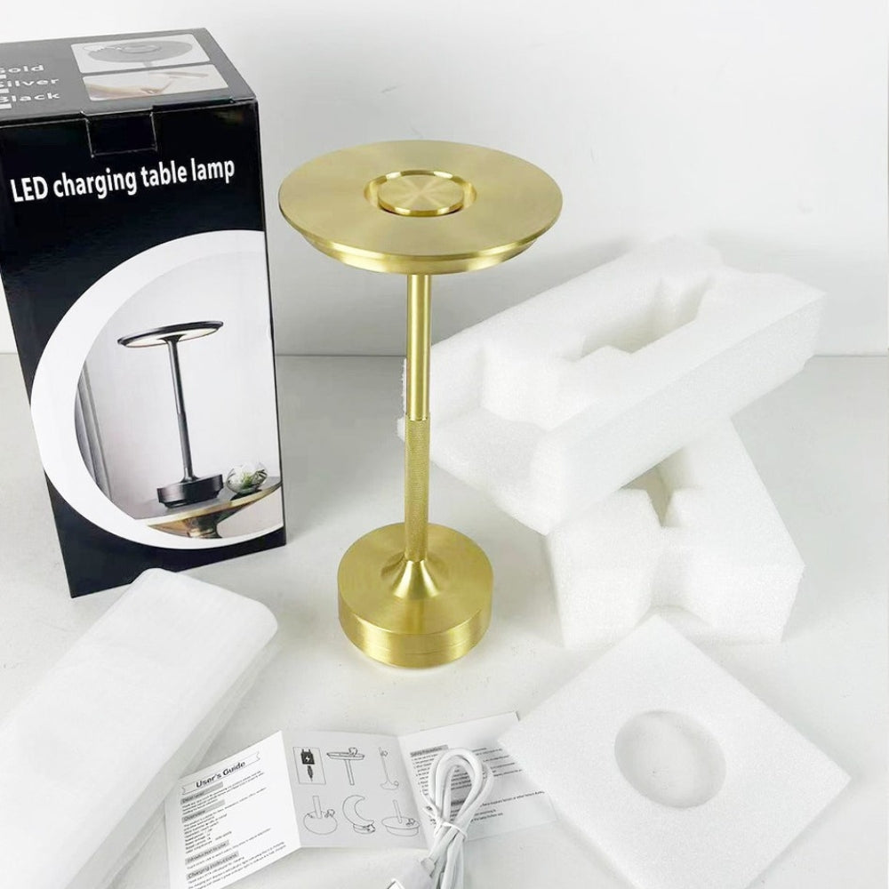 Lunox oppladbar LED-skrivebordslampe