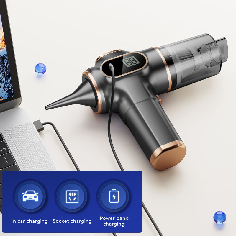 Cleaner Pro° MiniVacuum: Batteri Display Multi Dyse Mini Håndholdt Støvsuger