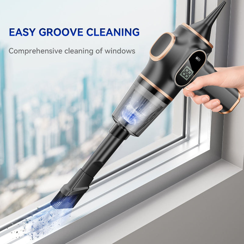 Cleaner Pro° MiniVacuum: Batteri Display Multi Dyse Mini Håndholdt Støvsuger