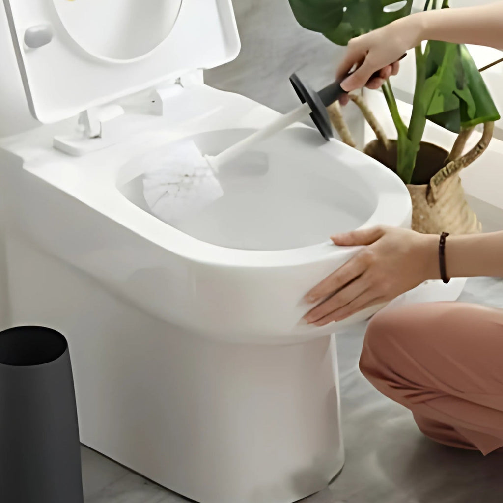Moderne toalettbørste til badet