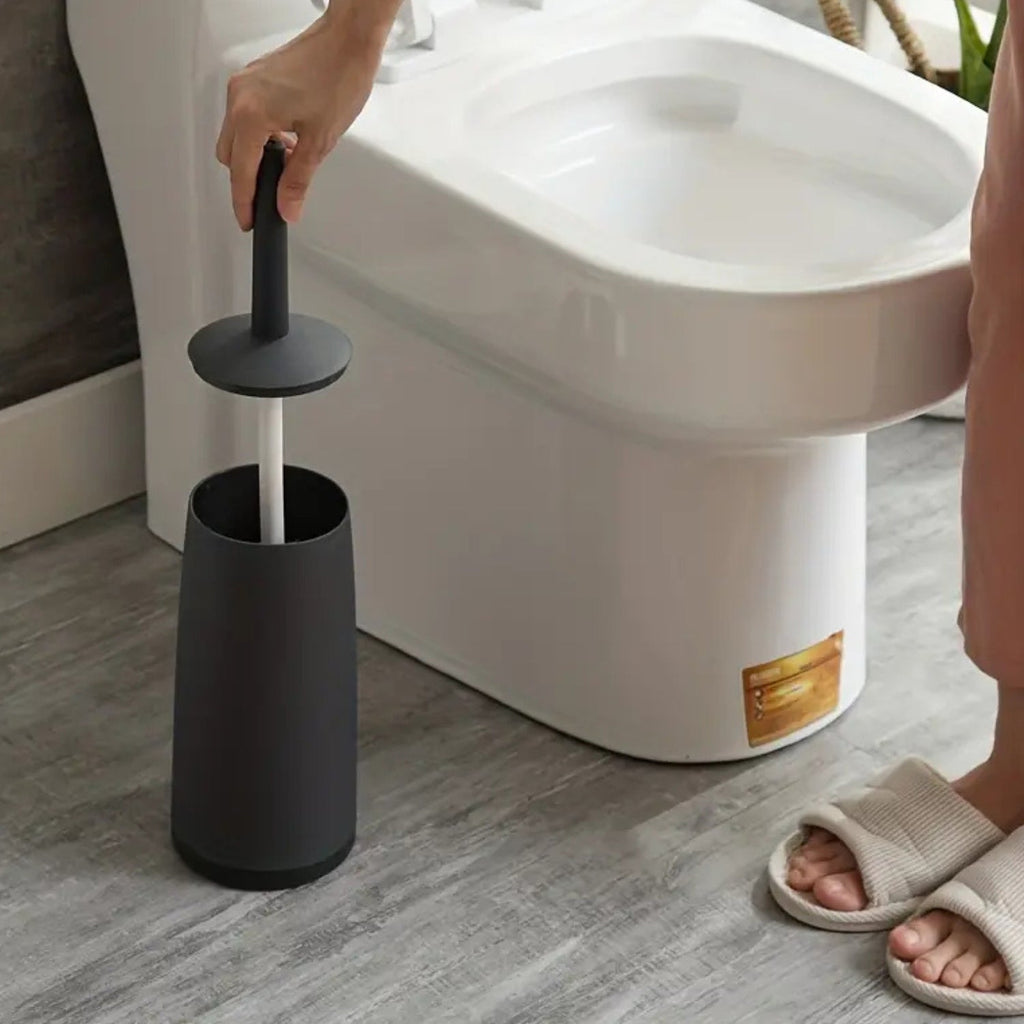 Moderne toalettbørste til badet